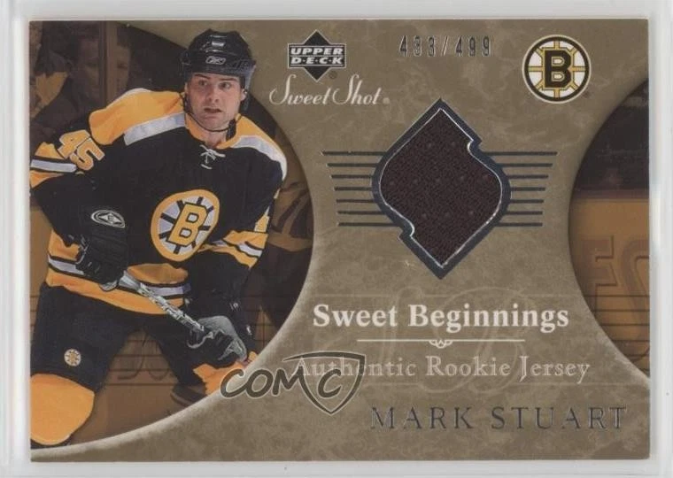 2006-07 Upper Deck Sweet Shot Sweet Beginnings /499 Mark Stuart #106 Rookie RC - Image 1 of 2