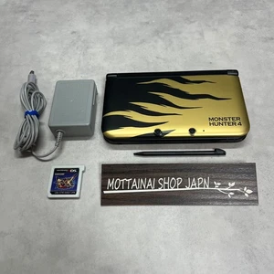 Nintendo 3DS LL XL Monster Hunter 4 Rajang Gold Limited Konsole Getestet Gut!! - Bild 1 von 13