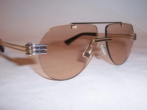 NUEVAS GAFAS DE SOL BOTTEGA VENETA BV 1342S 002 PLATEADAS/MARRONES 59 MM AUTÉNTICAS 1342 - Imagen 1 de 8