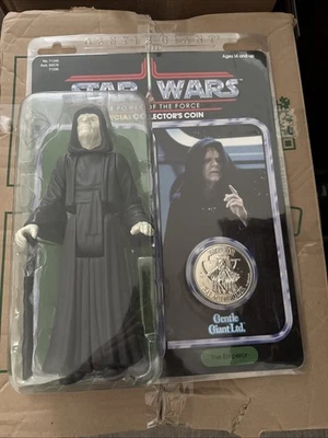 2017 Star Wars Jumbo  12" Figure Power of the Force THE EMPEROR W COIN special - Image 1 of 2