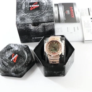 G-SHOCK FULL METAL Radio Solar Rose Gold - Picture 1 of 10