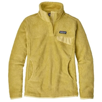 Pullover para mujer Patagonia Re-Tool Snap-T en amarillo Foto 1 de 4