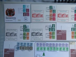 24 x G.B Stamp Book Panes Covers Collection - (See Pics For More Info) - Picture 1 of 9