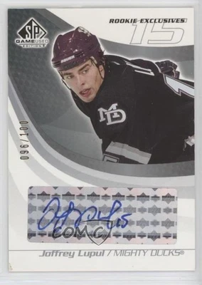 2003-04 SP Game Used Edition Rookie Exclusives /100 Joffrey Lupul #RE-6 Auto RC - Image 1 of 2