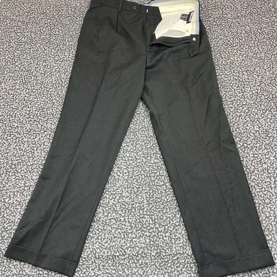 Kirkland Signature Pants Men 34x30 Chino Straight Leg Pleated Wool New - Image 1 of 4