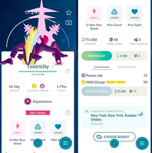 Toxtricity Gigantamax | registrado | Tr-de Go✨ - Imagen 1 de 2
