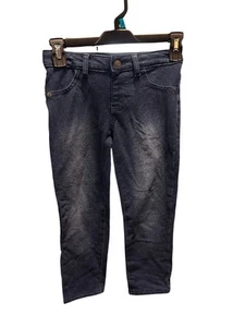 Cat and Jack Girl Blue Dark Wash Skinny Flex Jeggings  Sz M 7/8 - Picture 1 of 3