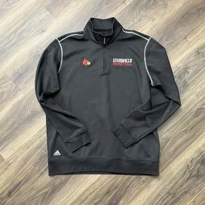 Louisville Cardinals 1/4 Zip Pullover Herren Größe Large schwarz 2012 Final Four selten - Bild 1 von 5