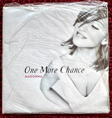 MADONNA ONE MORE CHANCE CD SEALED SINGLE PROMO POSTER IMPORT SPANISH DISC LP LOT - Image 1 of 4