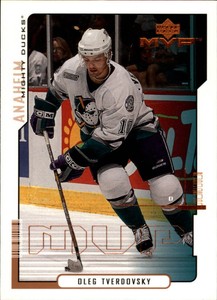 2000-01 Upper Deck MVP #3 Oleg Tverdovsky