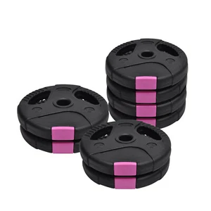 1.25kg x 8 Standard PVC Coated Weight Plate - Ez Dual Grip- 26.5 Hole Diameter - Picture 1 of 5