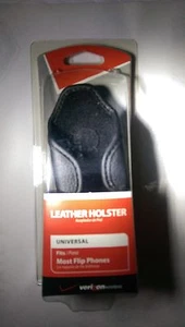 Genuine Leather Holster Fits Most Flip Phones Universal - Picture 1 of 2