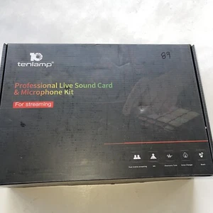Tenlamp Professional Live Mob/PC Microphone Kit Streaming Recording - Picture 1 of 6