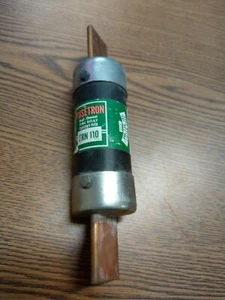  FUSETRON FRN-110 CLASS RK5 DUAL-ELEMENT TIME DELAY FUSE - Picture 1 of 5