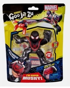 Miles Morales Black Spider-man Heroes Of Goo-jit-zu Marvel (¡Soy Super Mushy!) - Imagen 1 de 1