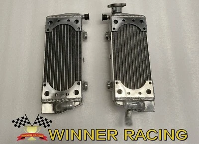 Aluminum Radiators For 125/200/250/300 SX/XC MXC 2008-2016 BRACED - Imagem 1 de 4