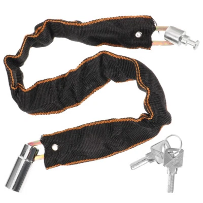 Chain Lock for Bike Safety Bike Lock with Keys Convenient Bike Chain Lock - Image 1 of 4