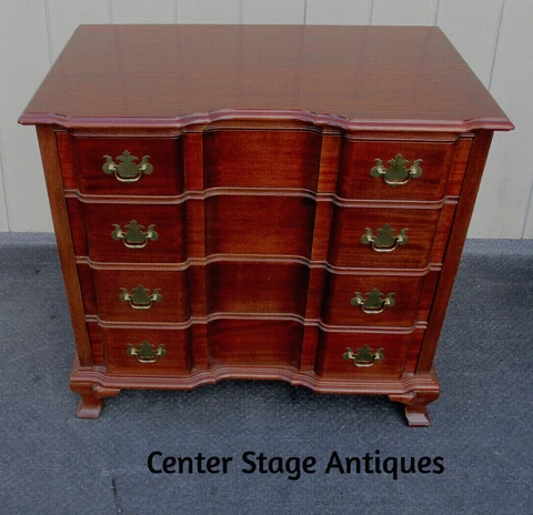 63660 MADDOX Solid  Mahogany Batchelor Chest Dresser Cover
