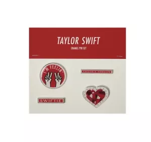 Taylor Swift RED (Taylor's Version) " I'm feeling 22 " Enamel Pin Set - Picture 1 of 1
