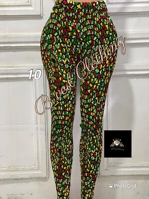 Ankara Leggings - Image 1 of 3