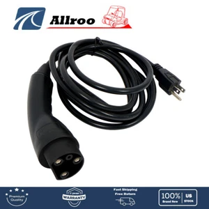 New Golf Carts Charging Power Cord Assembly Black Fits For Evolution ICON - Imagen 1 de 12