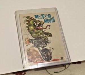 1972 Donruss Silly Cycles #22 Motor Mouth PSA 8 NM-MT Non-sport Card - Picture 1 of 2