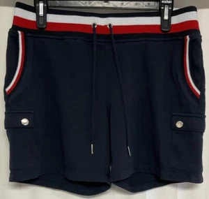 Tommy Hilfiger Women’s Medium Cargo Sweatshorts Blue.   4485 - Picture 1 of 3