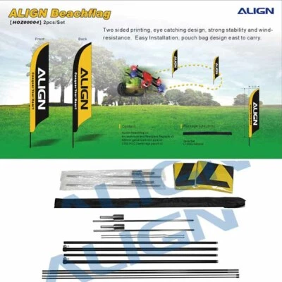 Align HOZ00004 Multirotor FPV Racing Beachflag ( 2pcs Set ) - Image 1 of 2