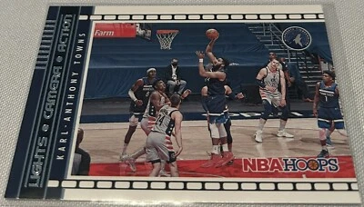 2021-22 Hoops Basketball Karl-Anthony Towns Timberwolves Lights Camera Action - Image 1 of 2