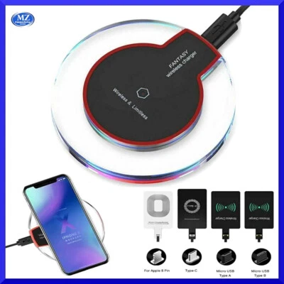 Caricatore wireless caricabatterie samsung iphone huawei xiaomi modulo ricarica - Immagine 1 di 4