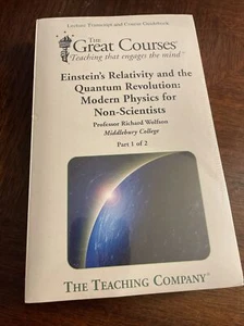 Teaching Co Great Courses  Lecture TRANSCRIPTS & guidebook EINSTEIN'S RELATIVITY - Imagen 1 de 3