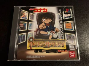 Detective Conan Trick Trick Vol 1 PS1 Playstation 1 Japan Import US SELLER - Picture 1 of 4