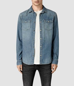 AllSaints Western Casual Button-Down 