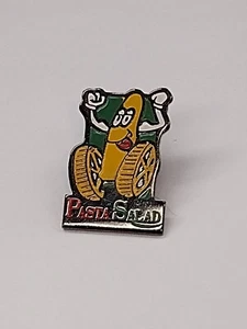 Prendedor de solapa de novedad multicolor para ensalada de pasta - Imagen 1 de 5