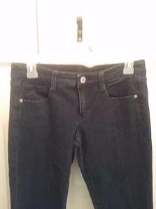 Arizona Jeans Co Junior 5 Jegging Blue Stretch 5 Pocket Zipper bottoms - Picture 1 of 5