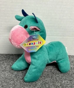 KellyToy BeanPals Cow 7" Plush Stuffed Animal with Tag - Picture 1 of 5