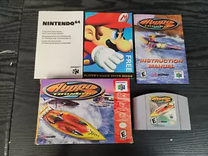 Hydro Thunder Nintendo 64 N64 Complete In Box CIB Great Shape Grey Variant - Picture 1 of 6
