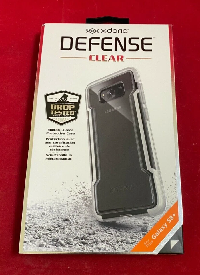X-doria Defense Clear Galaxy S8 Plus Hard Case Drop Tested - Image 1 of 3