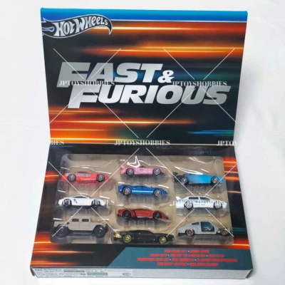 Hot Wheels FAST & FURIOUS 10 Pack Mazda RX-7 RX-8 Honda Porsche Set 1 3 6 - Image 1 of 4