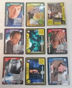 CCG - X9 Assorted Doctor Who Monster Invasion Trading Cards Sleeve Sheet (Lot 3) - Picture 1 of 2