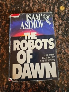 VINTAGE 1983 Isaac Asimov THE ROBOTS OF DAWN HC DJ Buch BCE Sci Fi Lije Baley - Bild 1 von 8