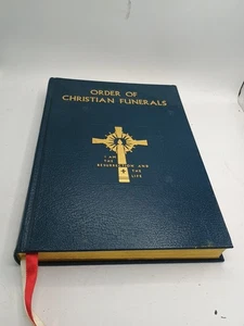 Order of Christian Funerals The Roman Ritual Hardcover by Catholic Book 1989  - Picture 1 of 14
