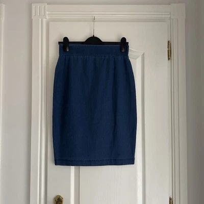 Joules Women's Denim Knee Length Skirt Size 10 - Image 1 of 4