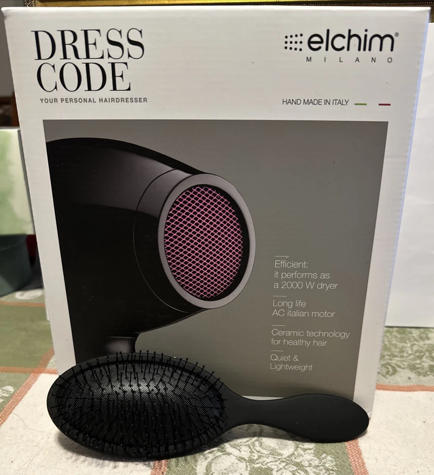 Elchim Dress Code Hair Dryer Eac4 Model