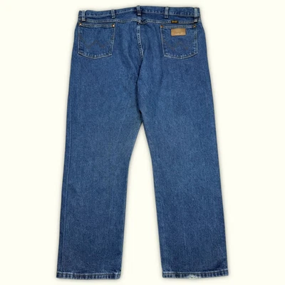 wrangler 13MWZGK Vaqueros W42/L32 Azul Muy bueno Hombres Moderno (l7) - Imagen 1 de 4