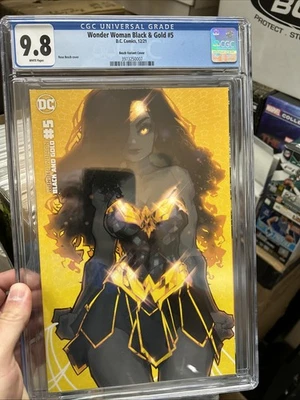 Wonder Woman Black & Gold #5 (2021) Variant CGC 9.8 - Image 1 of 3