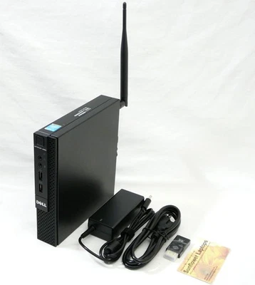 Tiny Desktop PC SSD DELL Windows 11 Pro 16GB 128GB WiFi BT HDMI Mini i3 Computer - Image 1 of 4