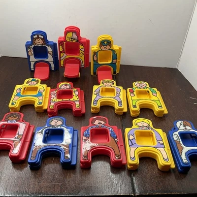 Vintage Scrabble People Deluxe Starter Set 125 Peças de Jogo -Pessoas - - Imagem 1 de 4