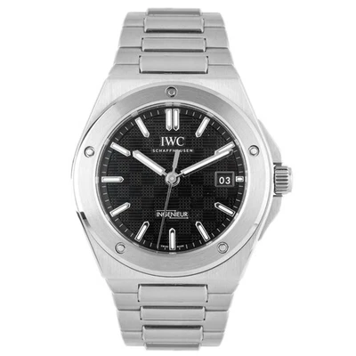 Juego completo IWC Ingenieur automático 40 acero inoxidable esfera negra 40 mm IW328901 Foto 1 de 4