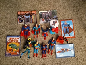 Superman Metropolis Illinois Actionfigur Souvenir Lot + Postkarten D C Comics - Bild 1 von 4